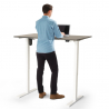 Elektrisch in hoogte verstelbaar design bureau 120x60 cm Standwalk Keuze