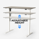 Elektrisch in hoogte verstelbaar design bureau 120x60 cm Standwalk Model