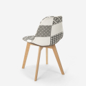 Nordic design patchwork stoel Robin 