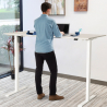 Elektrisch in hoogte verstelbaar design bureau 160x80 cm Standwalk Catalogus