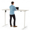 Elektrisch in hoogte verstelbaar design bureau 160x80 cm Standwalk 