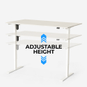 Elektrisch in hoogte verstelbaar design bureau 160x80 cm Standwalk 