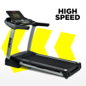 Professionele opvouwbare elektrische fitnessloopband met demping en helling Fisto Catalogus
