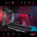 Professionele opvouwbare elektrische fitnessloopband met demping en helling Fisto Korting