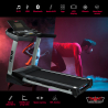 Professionele opvouwbare elektrische fitnessloopband met demping en helling Fisto Korting