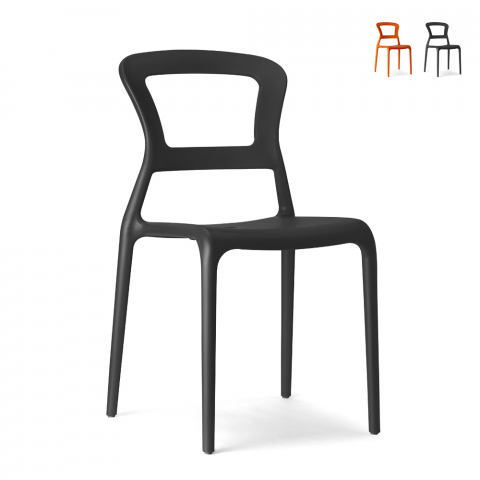 Modern ontwerp stapelbare stoelen voor bar, keuken en restaurant Scab Pepper Aanbieding