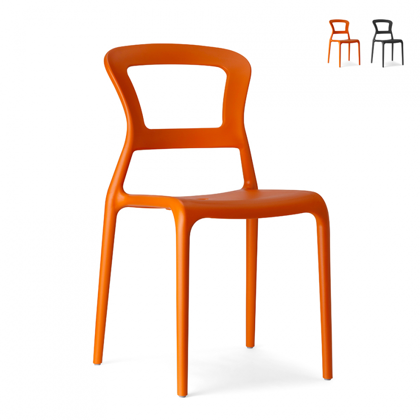 Modern design stapelbare stoelen voor privé en horeca Scab Pepper Verkoop