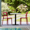 Modern design stapelbare stoelen voor privé en horeca Scab Pepper Korting