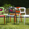 Modern design stapelbare stoelen voor privé en horeca Scab Pepper Aanbod