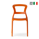 Modern design stapelbare stoelen voor privé en horeca Scab Pepper Model