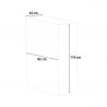 Beschermhoes voor eenpersoons opklapbed 80x200 cm Vielis Model