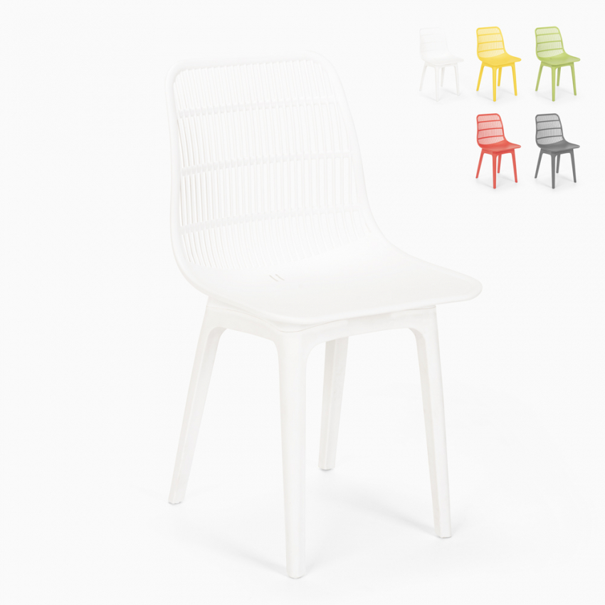 Chaise de cuisine bar restaurant et jardin moderne en polypropylène Bluetit Offre