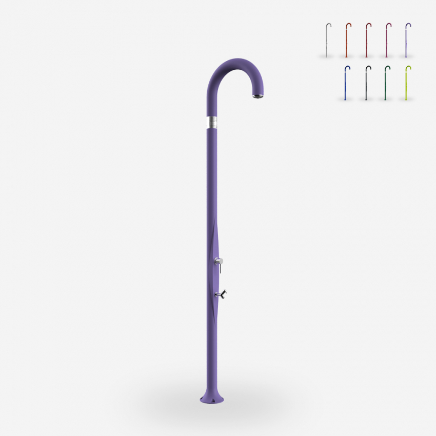 Douche met voetdouche mengkraan voor buiten moderne tuin ARKEMA DESIGN Grappig Yin T125 Verkoop