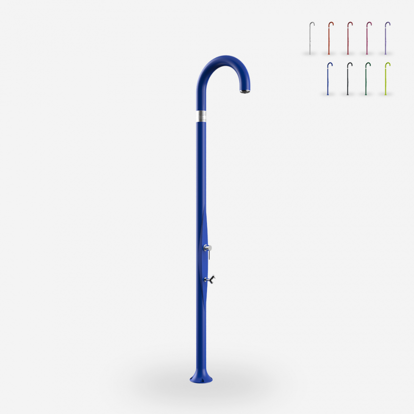 Douche met voetdouche mengkraan voor buiten moderne tuin ARKEMA DESIGN Grappig Yin T125 Catalogus