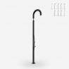 Douche met voetdouche mengkraan voor buiten moderne tuin ARKEMA DESIGN Grappig Yin T125 Voorraad