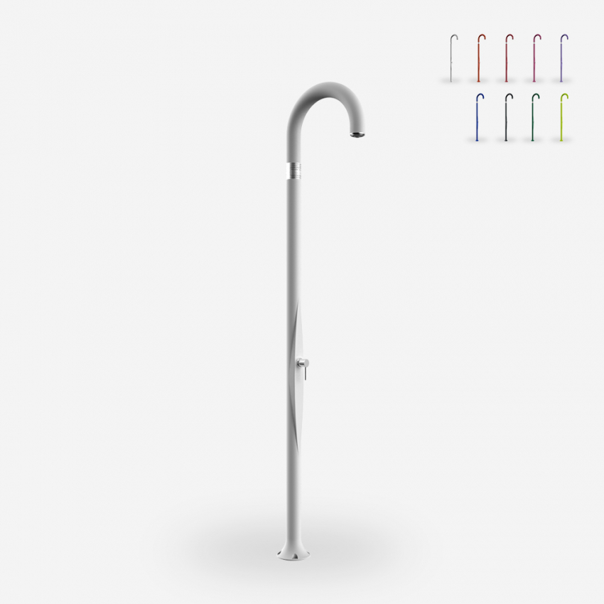 Douche de jardin design moderne avec mitigeur externe Arkema Design Funny Yin T105 Caractéristiques Douche de jardin design moderne avec mitigeur externe Arkema Design Funny Yin T105 Caractéristiques