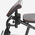 Multifunctionele professionele krachtbank thuisgym Plenus Afmetingen