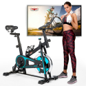 Professionele spinning fiets Fit Bike met flywheel 8 kg Minerva 