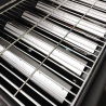 RVS gas barbecue buitenkeuken met 4 + 1 branders, spoelbak en planken Tartara Model