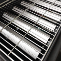 RVS barbecue gas BBQ met 3 branders en opklapbare planken Romesco Korting