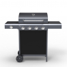 Barbecue gas BBQ van roestvrij staal met 4 + 1 branders en planken Chimichurri Aanbod