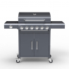 RVS gasbarbecue BBQ met 6 + 1 branders Creola Aanbod
