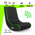 Chaise de jeu ergonomique Floor Rockers avec haut-parleurs Bluetooth Dragon 
