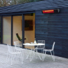 Radiateur chauffant design infrarouge intérieur extérieur bar et restaurant Karst