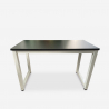 Design bureau van metaal 120x60 cm Louisville Verkoop