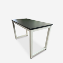 Design bureau van metaal 120x60 cm Louisville Korting