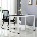 Design bureau van metaal 120x60 cm Louisville Kortingen