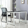 Design bureau van metaal 120x60 cm Louisville Kortingen