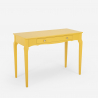 Klassieke entree tafel of bureaumeubel shabby chic van hout 106x47 cm Toscano 