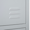 Armoires casiers 6 compartiments 90x45 H180 pour vestiaire Etna Light Choix