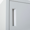 Metalen lockerkast 38x45x190 cm met 4 vakken en slot Stromboli Light Keuze