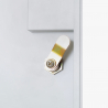 Metalen lockerkast 38x45x190 cm met 4 vakken en slot Stromboli Light Model