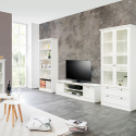 Laag landelijk design wit TV-meubel 160cm Spinle Catalogus