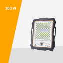 Projecteur LED portable 300W panneau solaire 3000 lumens télécommande Inluminatio L Réductions