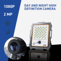 Projecteur LED 100W panneau solaire 2000 lumens caméra wi-fi Conspicio M Réductions