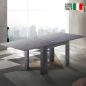Table extensible de salon au design moderne Jesi Liber Ardesia Vente