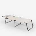 Set van 2 opvouwbare aluminium strand- of tuinligbedden Mauritius 