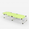 Set van 4 opvouwbare aluminium ligbedden Seychelles 