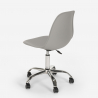 Draaibare bureaustoel met wielen in modern design Wooden Roll Aanbod
