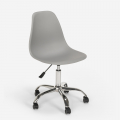 Draaibare bureaustoel met wielen in modern design Wooden Roll Aanbieding