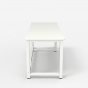 Rechthoekig bureau Bridgewhite 160, 160 x 70 cm 