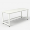Rechthoekig bureau Bridgewhite 160, 160 x 70 cm 