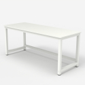 Rechthoekig bureau Bridgewhite 160, 160 x 70 cm 