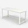 Rechthoekig bureau Bridgewhite 160, 160 x 70 cm 