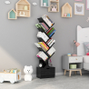 Bibliothèque 10 étagères design moderne tiroir salon bureau Treebook 150 Remises