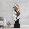 Bibliothèque 10 étagères design moderne tiroir salon bureau Treebook 150 Vente